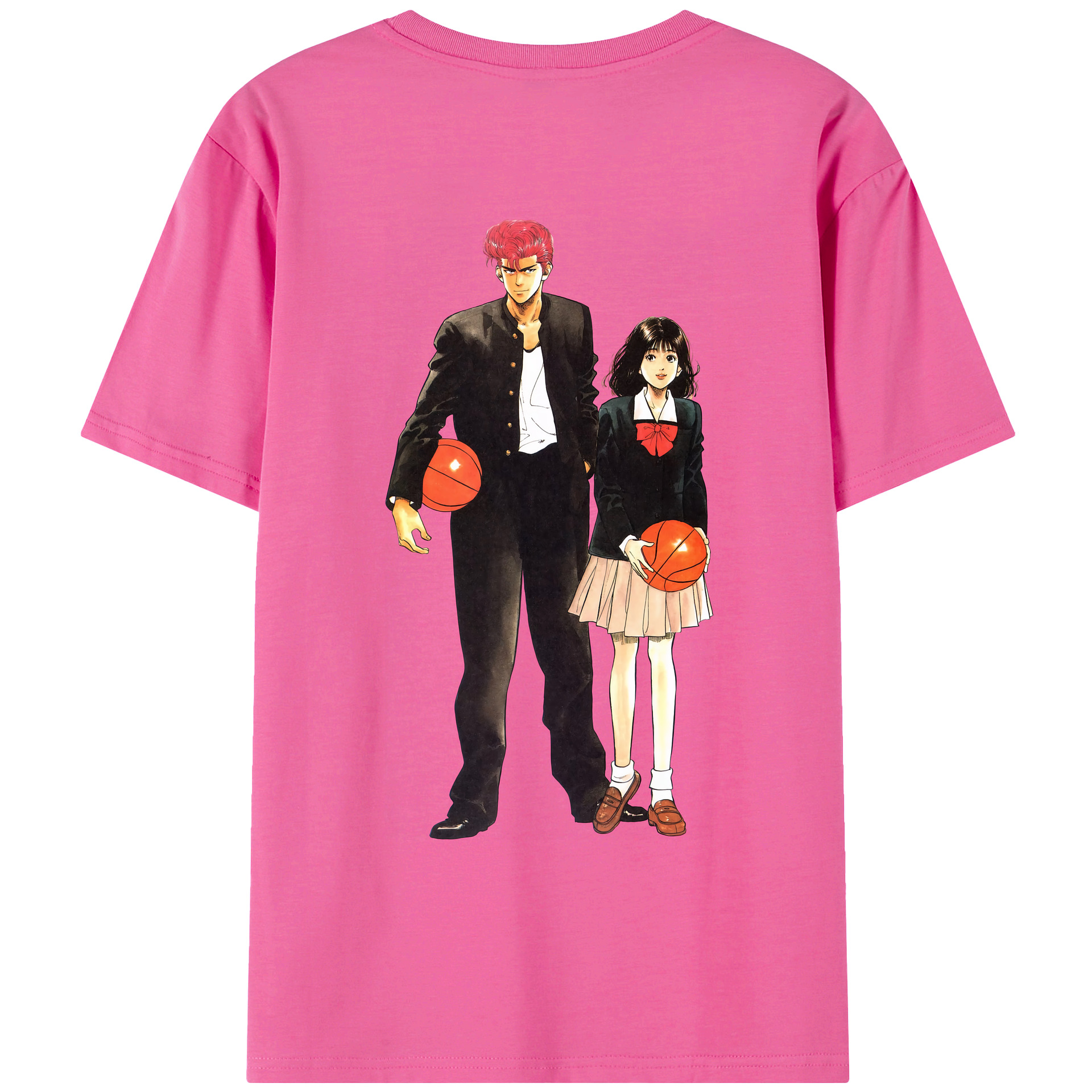 （画像用） SLAM DUNK／スラムダンク レディース半袖Tシャツ(バックプリント)